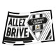 DRAPEAU "ALLEZ BRIVE"