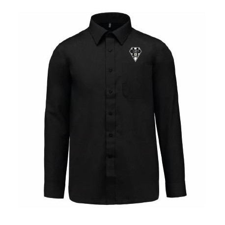 CHEMISE ML HOMME NOIR